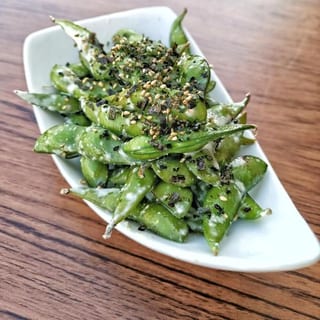 Garlic Edamame